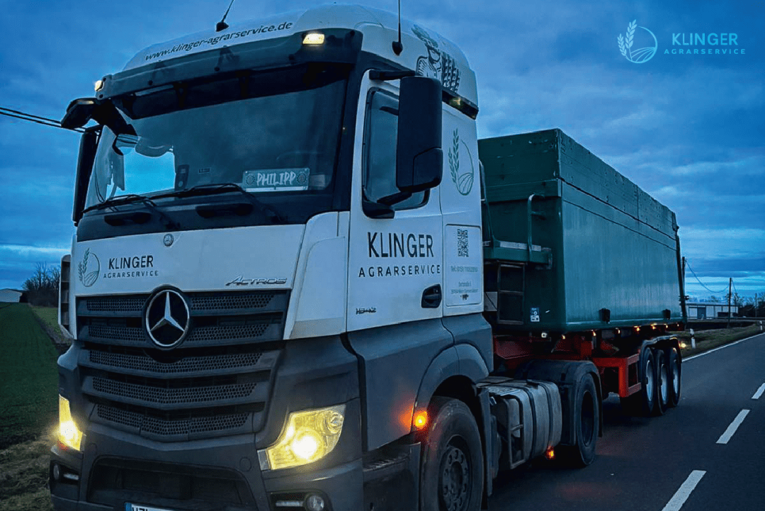 Mercedes Benz Actros Klinger Agrarservice