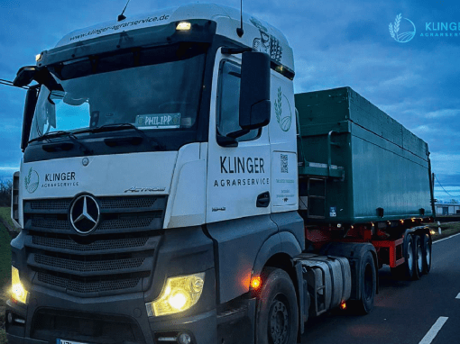 Mercedes Benz Actros Klinger Agrarservice