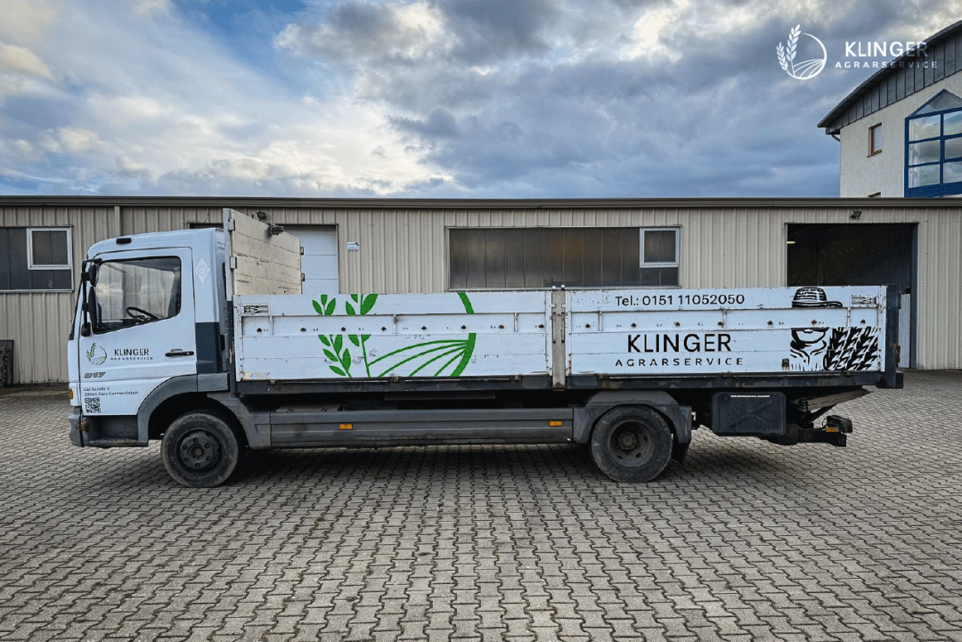 Mercedes Benz Atego Klinger Agrarservice