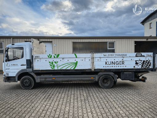 Mercedes Benz Atego Klinger Agrarservice